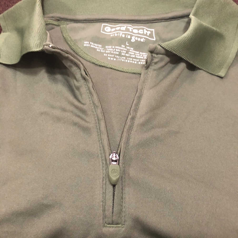 Men’s “Good Tech” Life is Good Golf polo